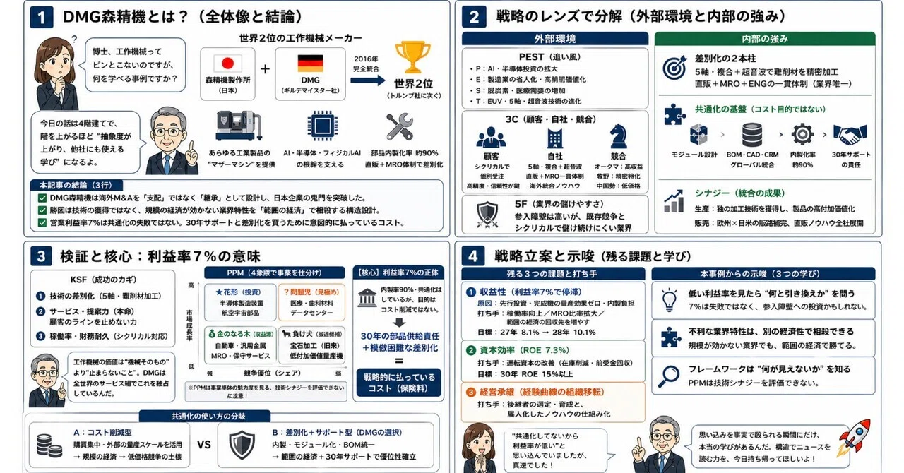 ヨミトキ🧠】営業利益率7%は「弱さ」ではなく「意志」だった──DMG森