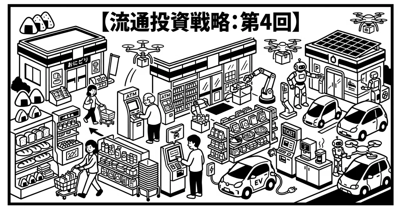 小売投資戦略:第4回】絶対王者セブンの失速と、コンビニ3社の次世代