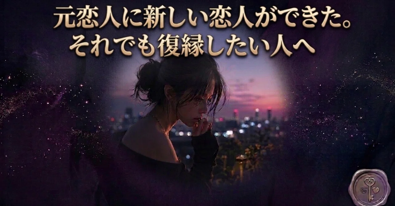 元恋人に新しい恋人ができた。それでも復縁したい人へ｜恋ほどき