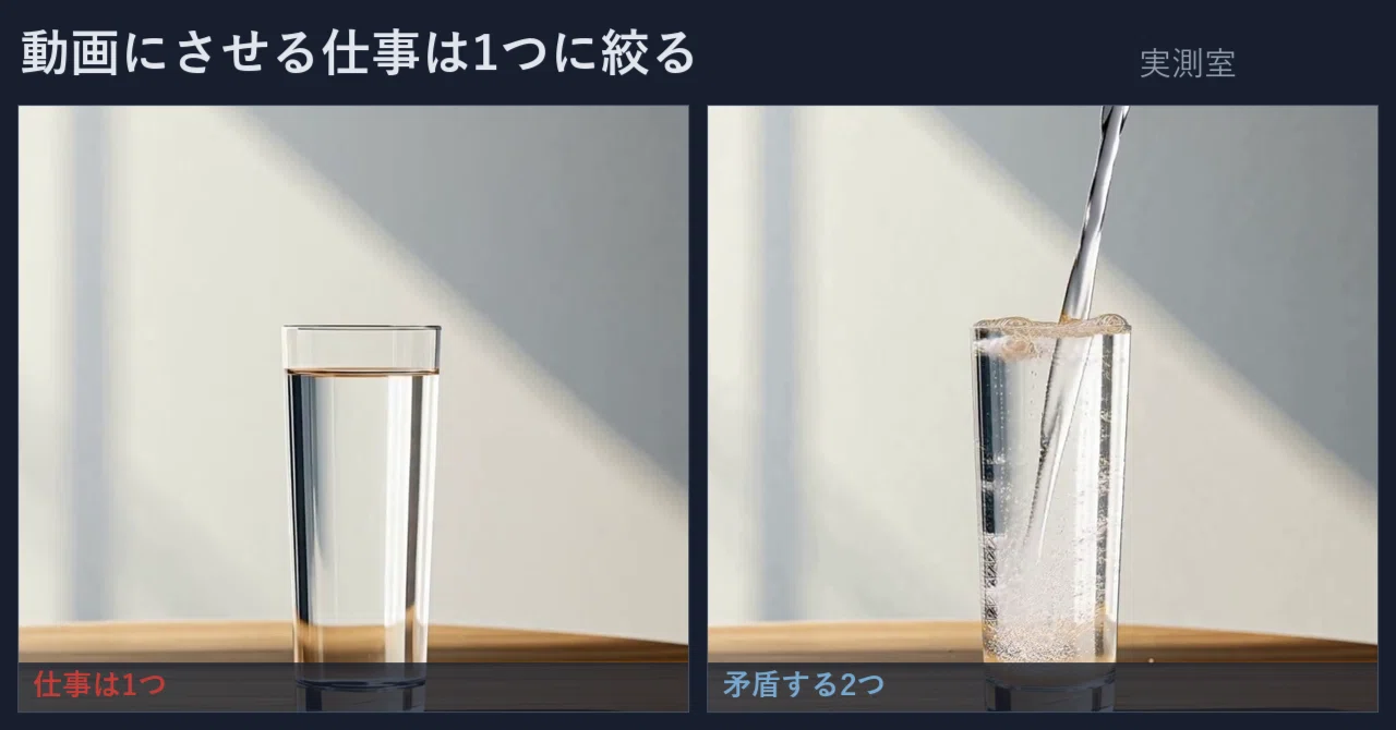 【第4回】動画にさせる仕事は1つに絞る|実測室