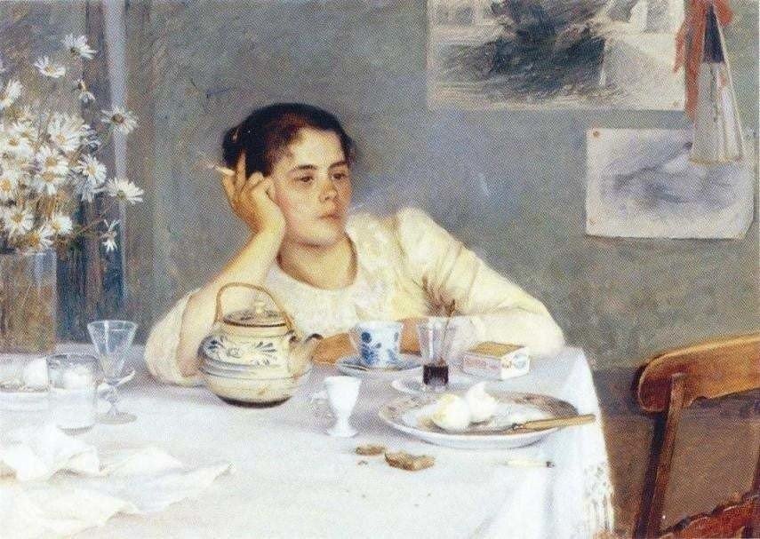 After Breakfast, 1890