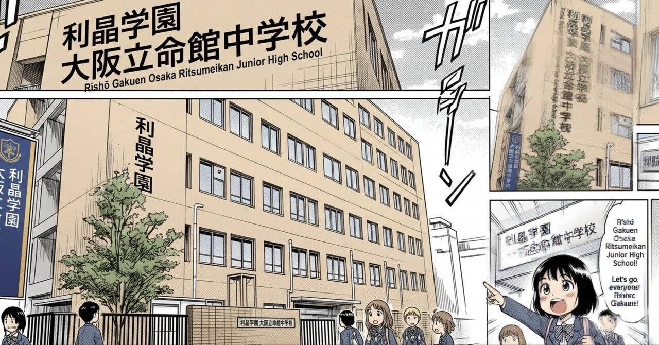 受験体験記】大阪立命館中学校（利晶学園大阪立命館中学校）入試対策