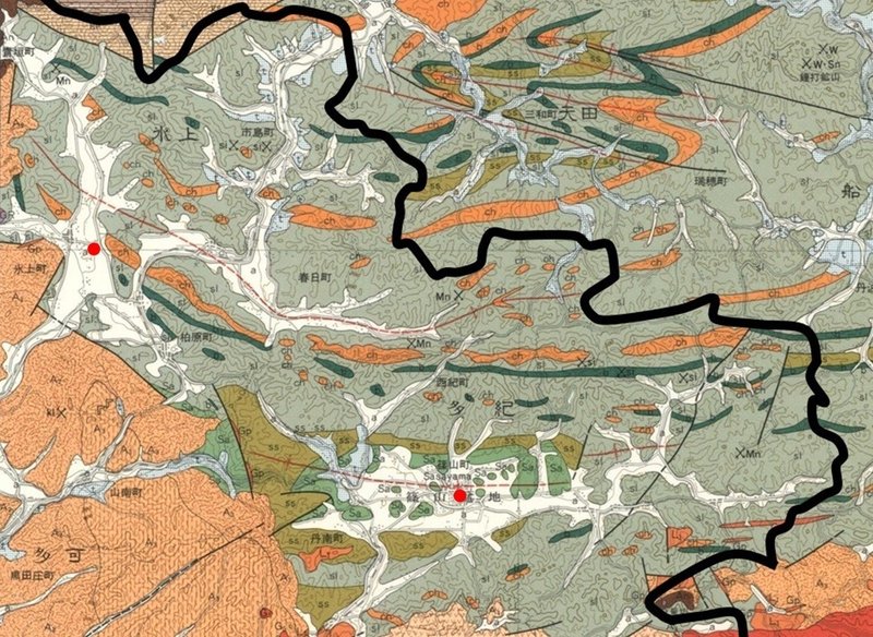 地質図_丹波～丹波篠山