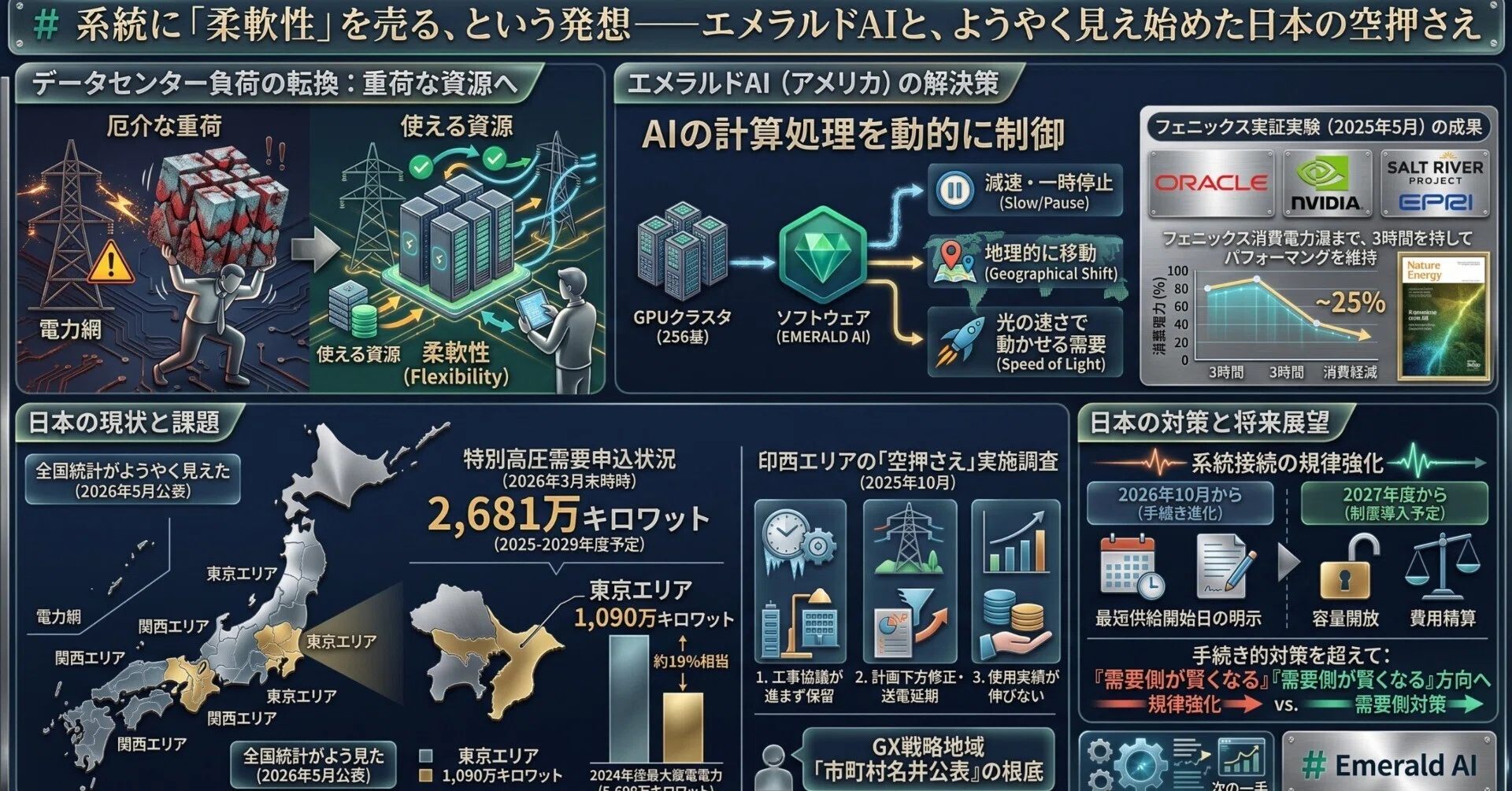 系統に「柔軟性」を売る、という発想——エメラルドAIと、ようやく見え