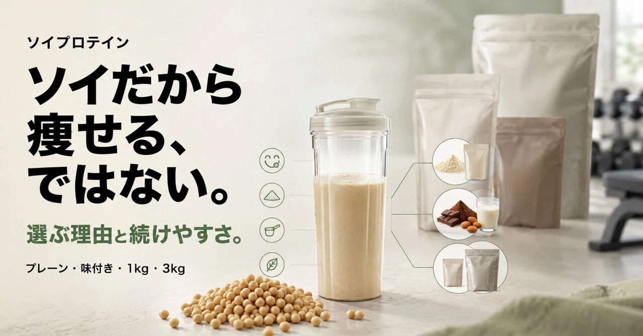 ソイ プロテイン おすすめ