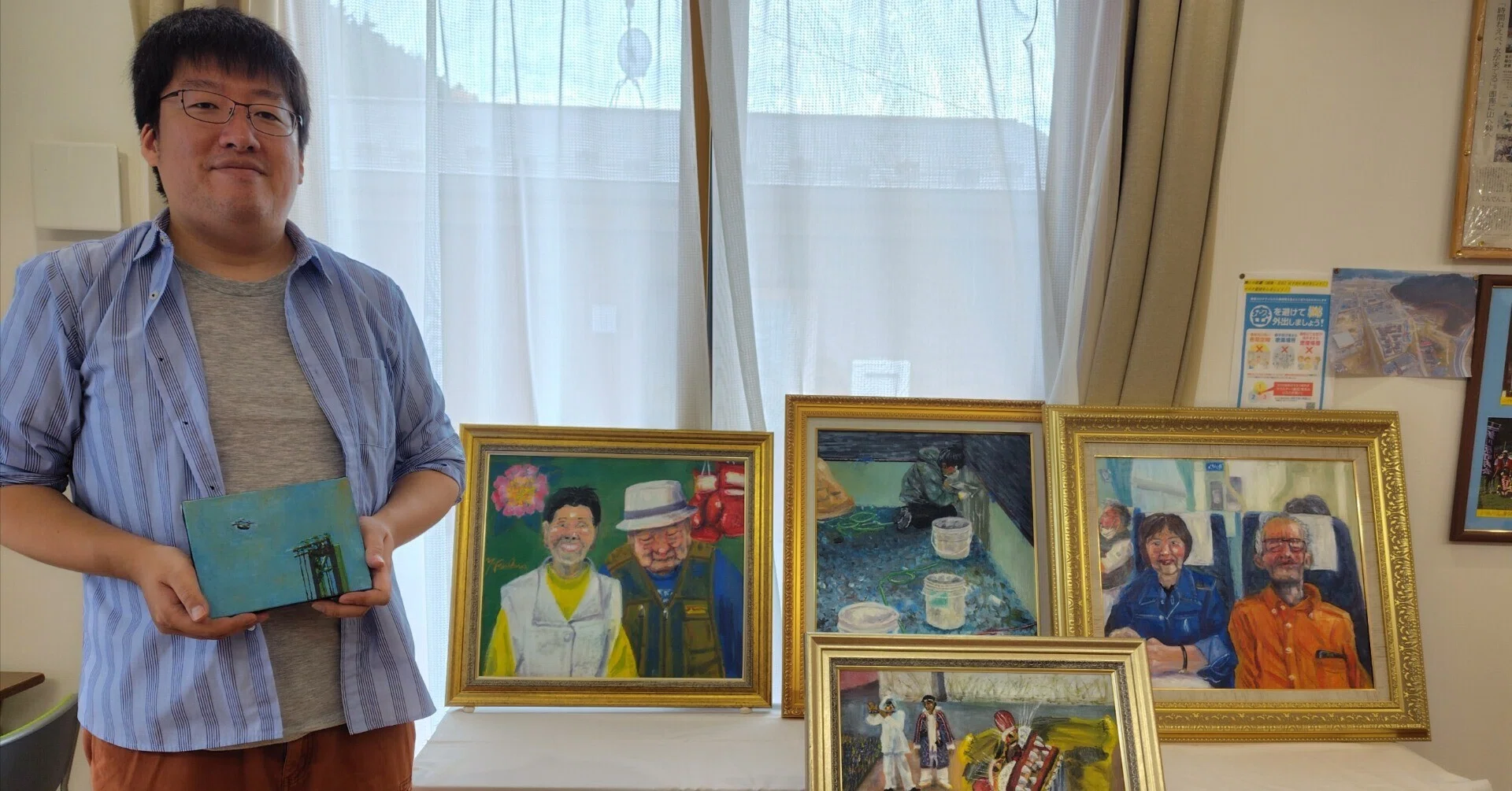 釜石おもしろ!鉄人インタビュー!!! vol.3 古川祐市さん（油絵画家