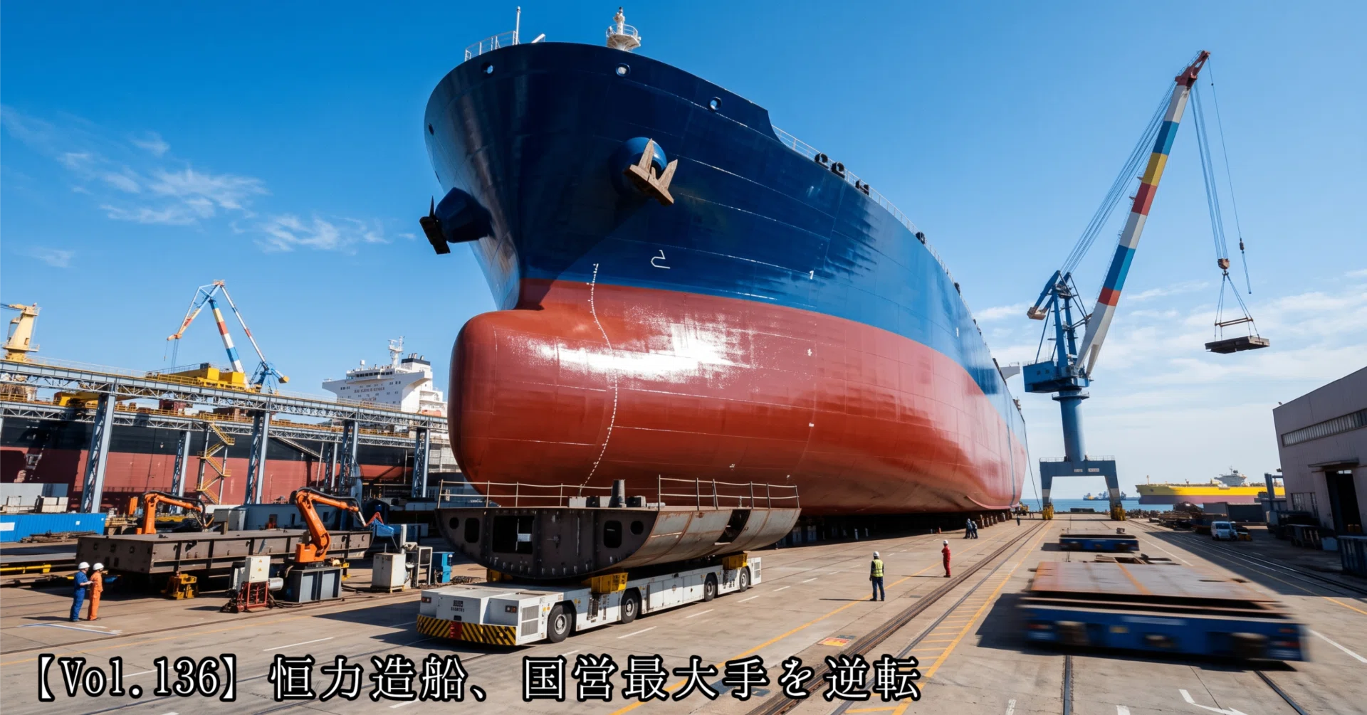2022 海運・造船会社概要 Vol.136】恒力造船、国営最大手を逆転——民営ヤードが握る中国造船