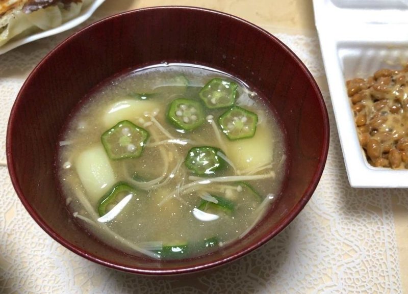 干しえのきの味噌汁は健康に良い効果いろいろ グローバルこうちゃん Note