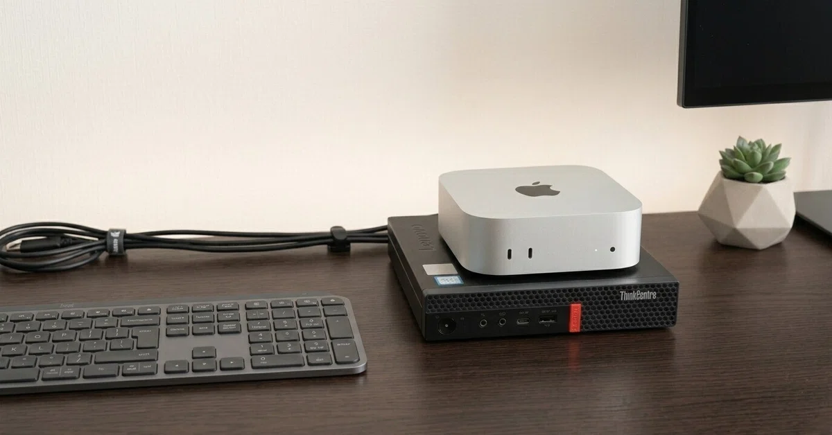 待ちに待ったMac miniが届いたので触ってみたらカルチャーショックの