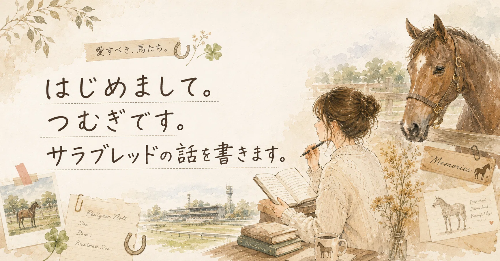 馬の瞳を見つめて(増補版)目次 ｜渡辺はるみ