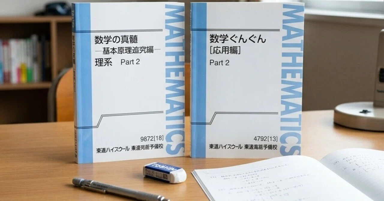 東進数学講座比較】適当に決めると爆死!?ぐんぐんと真髄の比較・受講