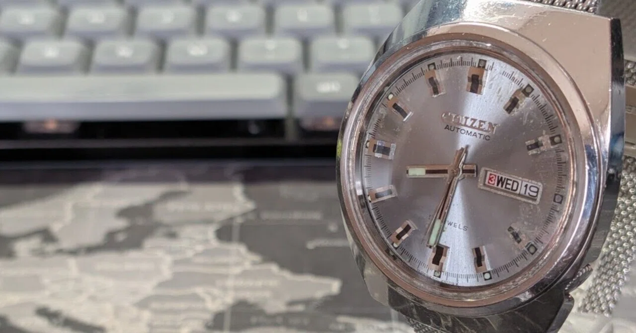 No.538 | Citizen | 4-650417 | 純正プラ風防→ガラス風防へ交換した