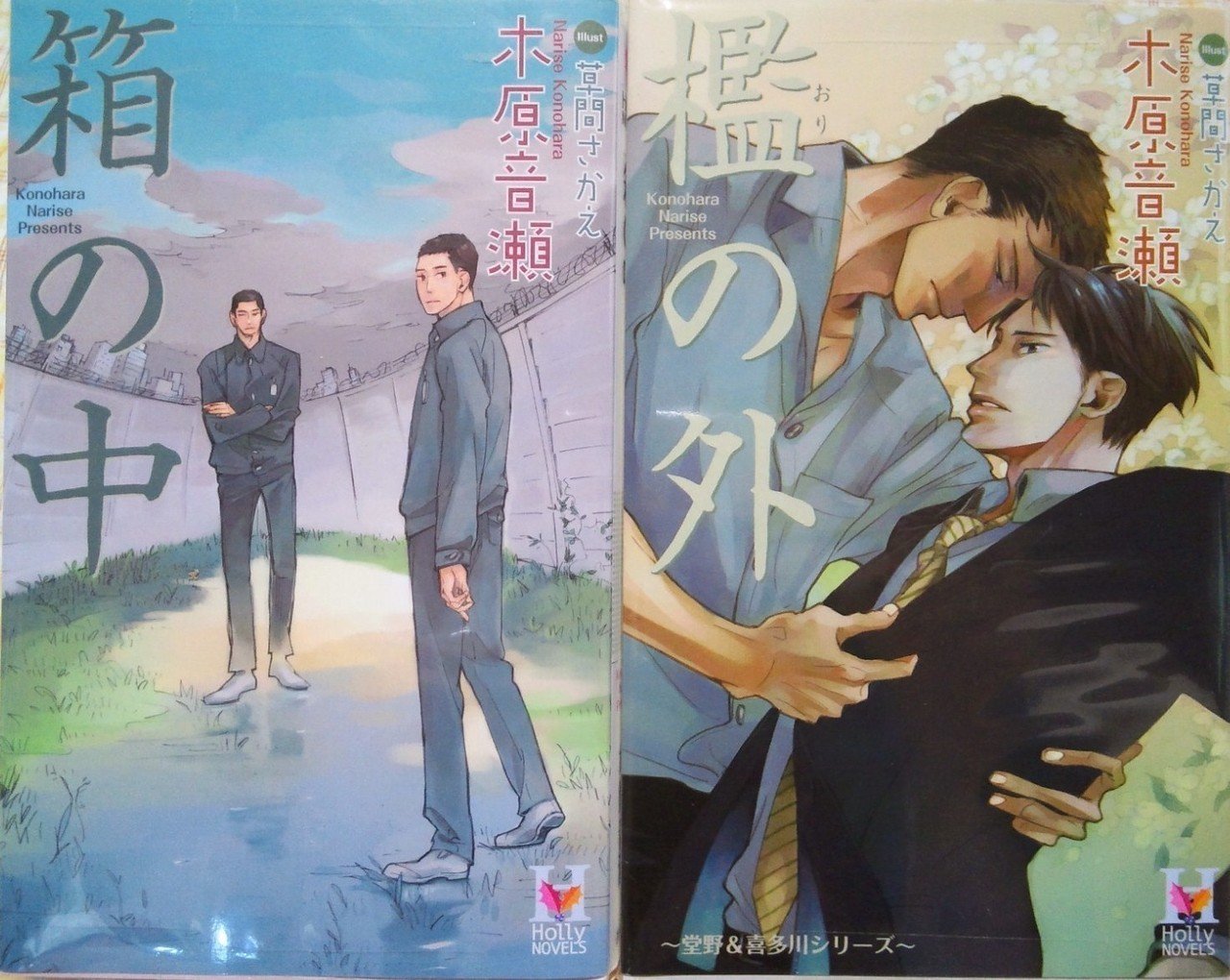 春のbl読書週間 痴漢の冤罪をこうむった男が 殺人で服役中の男と檻の中で出会う 箱の中 はムショ生活 檻の外 はその後 ふたりを取り巻く人間模様がしっかり書かれていて 140字では語れない面白さ 221b Note