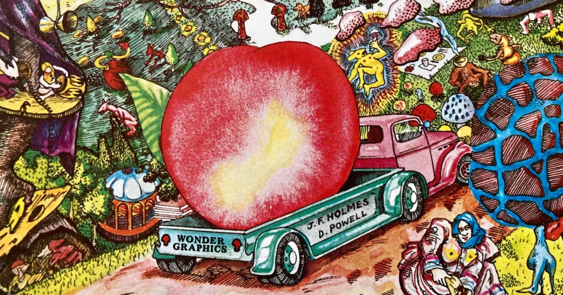 The Allman Brothers Band [ Eat A Peach ] UK Capricorn K-67501