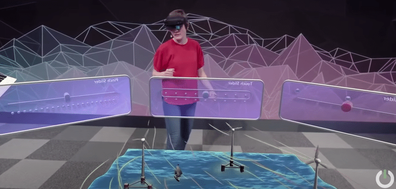 社内勉強会 Hololens体験会を開催しました ブログ Sinap 株式会社シナップ