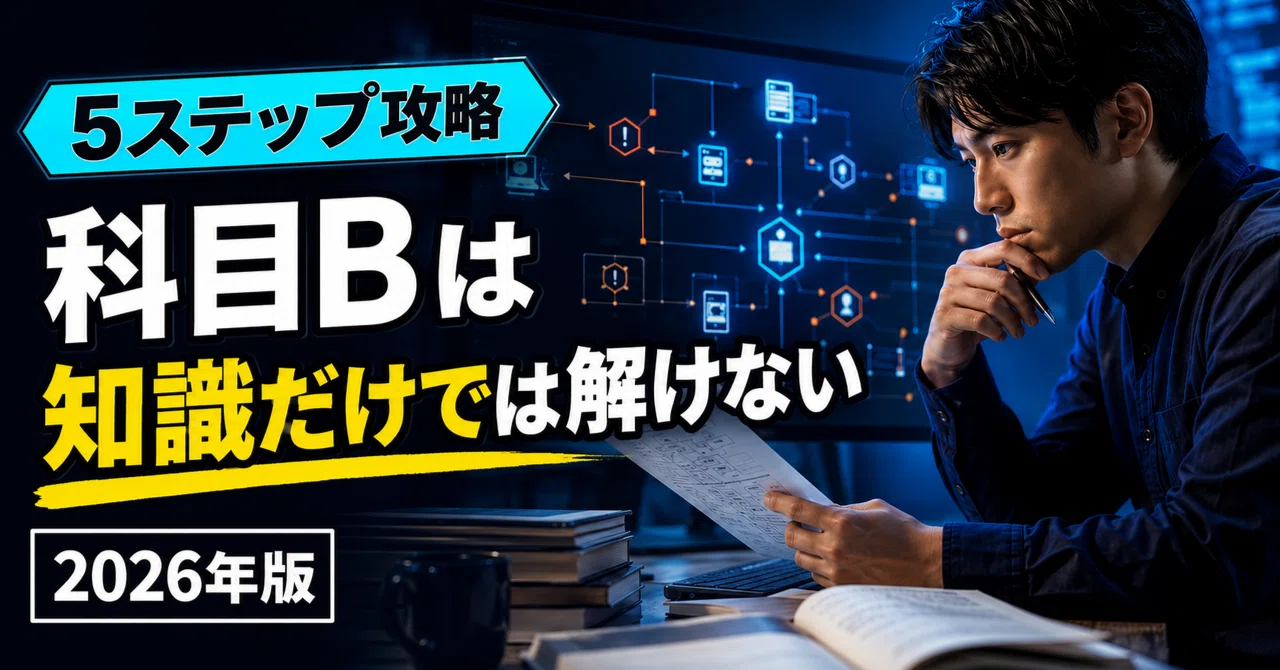 2026年版】情報処理安全確保支援士「科目B」の対策方法｜記述問題を