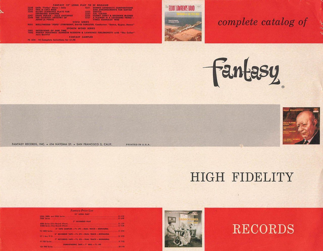 Fantasy Records カタログ|Sugarfootstomp