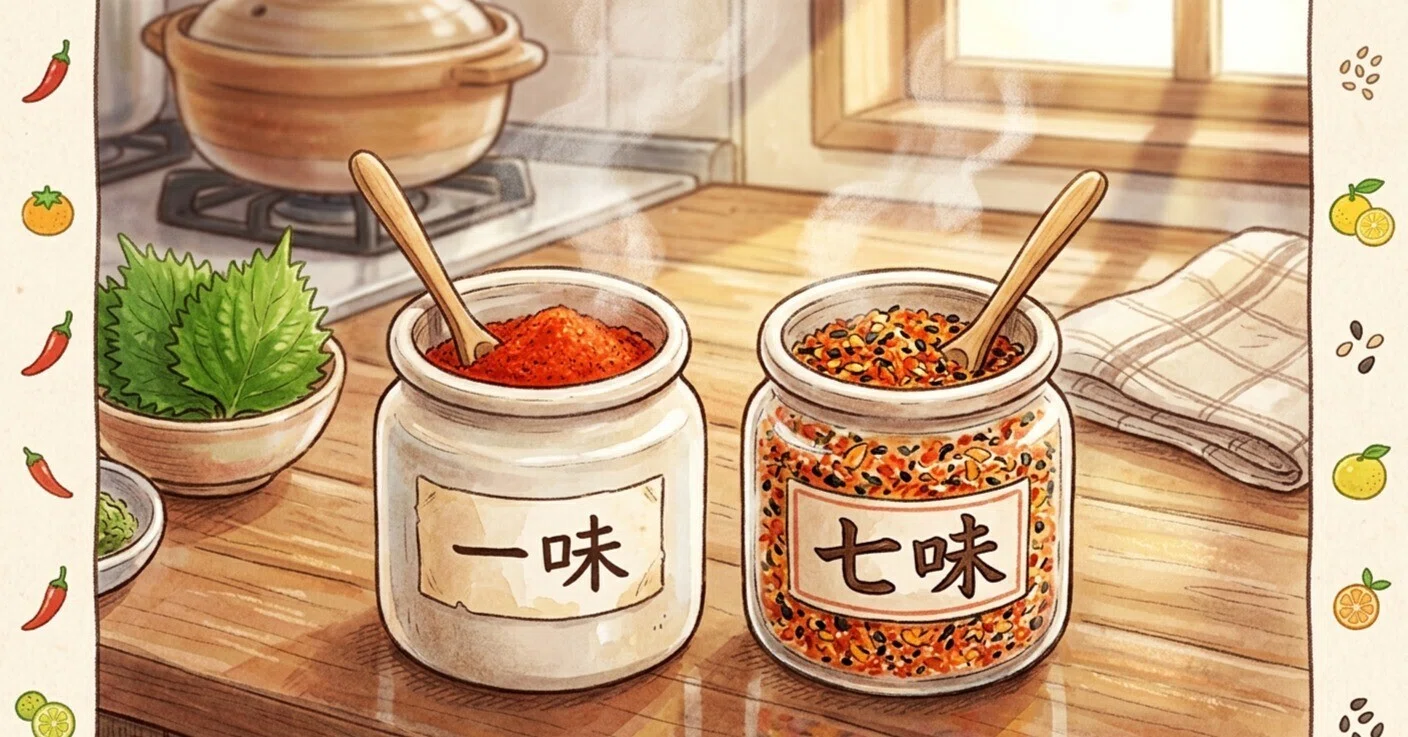 一味 と 七味 の 違い