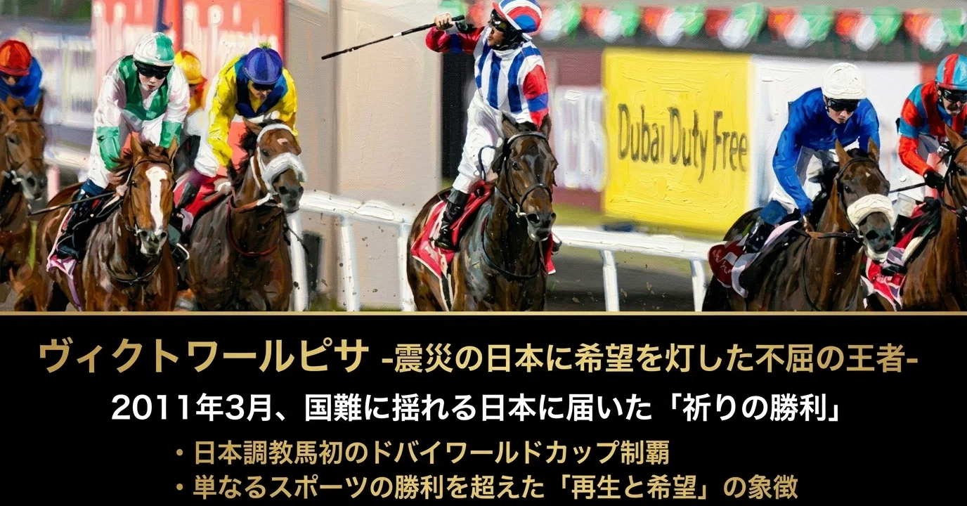 ヴィクトワールピサ -震災の日本に希望を灯した不屈の王者-｜ハサミ