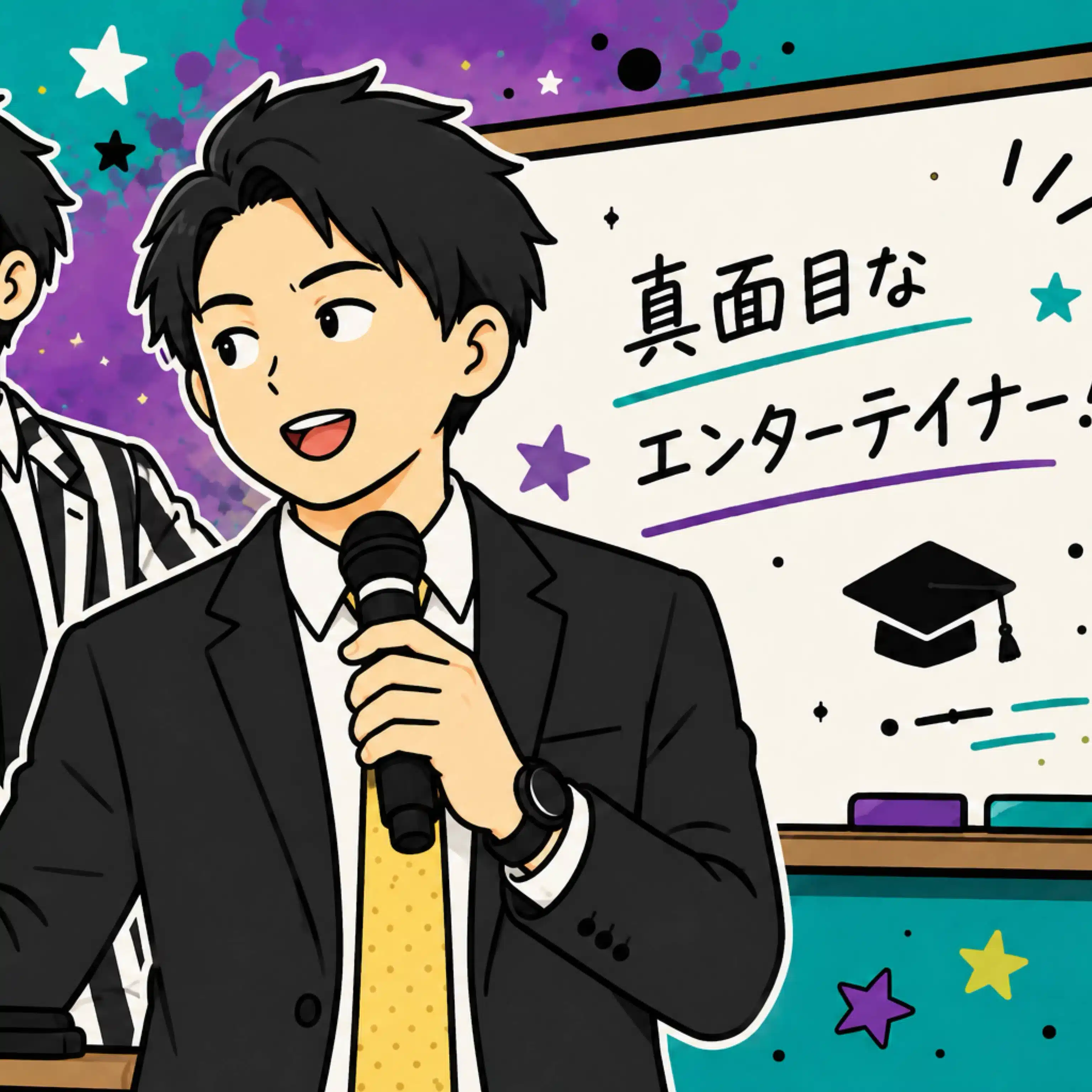真面目なエンターテイナー
