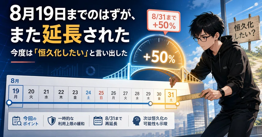 Increased Usage The usage limit boost that was 'until August 19' has been extended ...