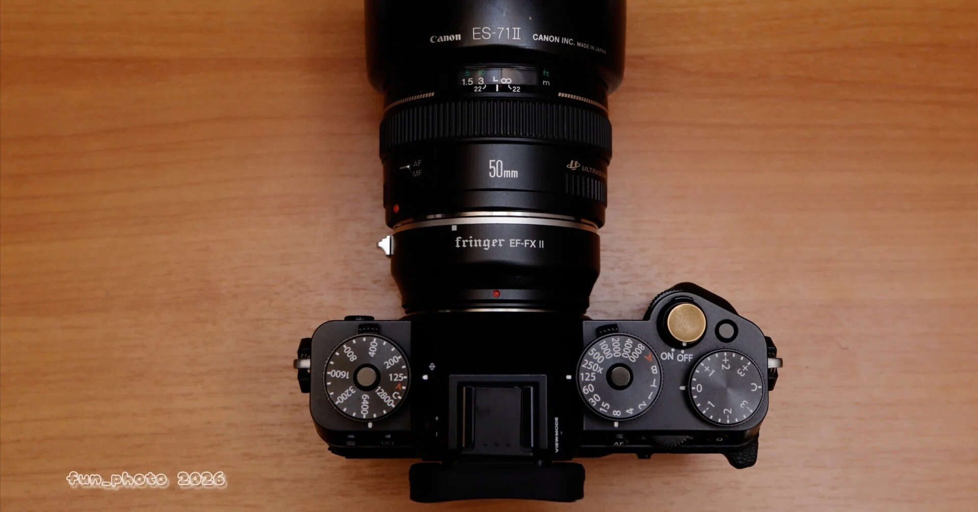 X-T5 と EF50mm F1.4 USMのマニュアルフォーカス｜fun_photo