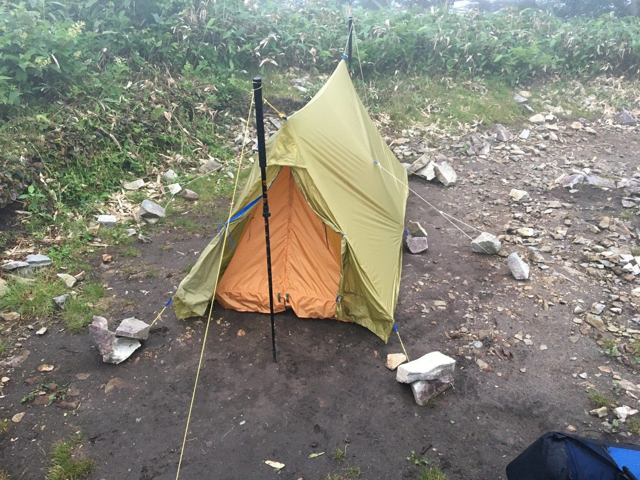 装備リスト ツェルト1＆2+コット 2020夏｜UL Ski Hiker