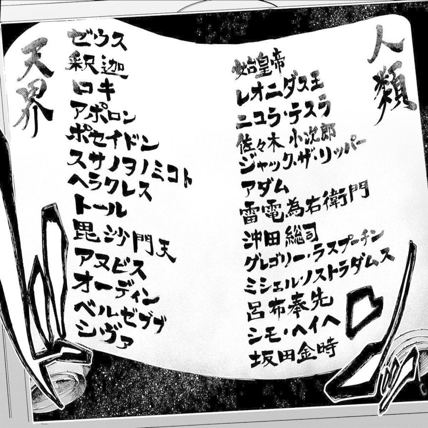 ケンガンアシュラ 終末のワルキューレ 全田十五 Note