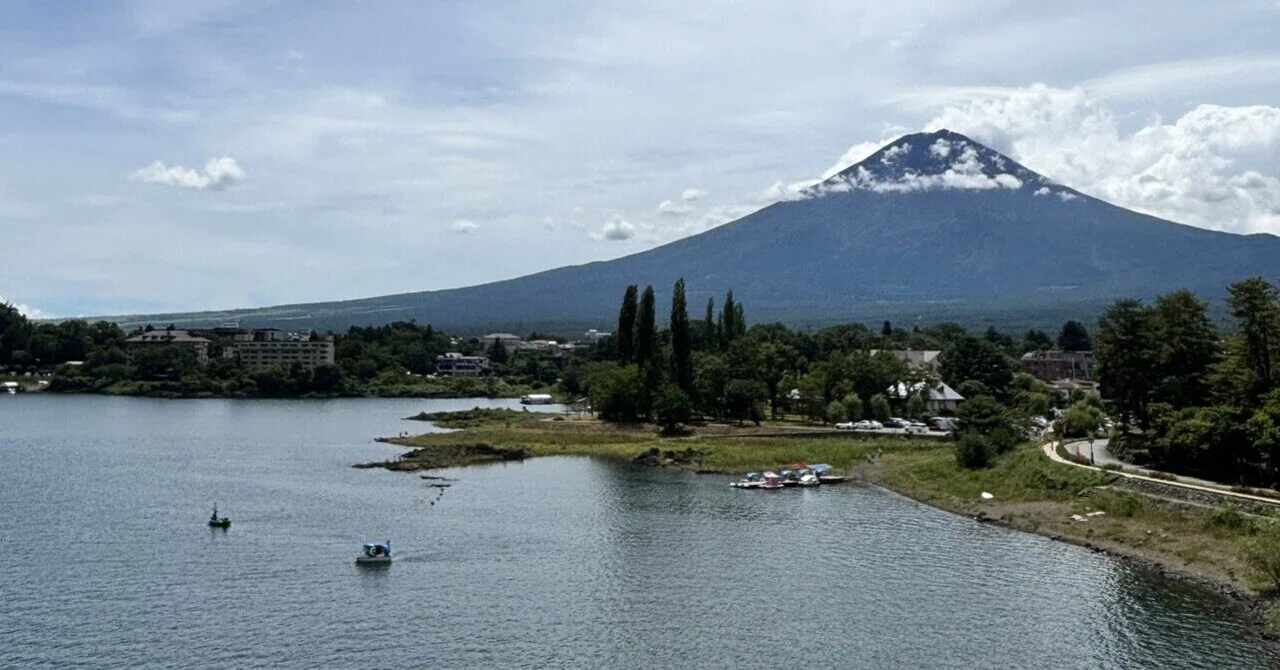 夏の富士五湖マラソン合宿🏃♀️ 2日目 河口湖 西湖|ちあり