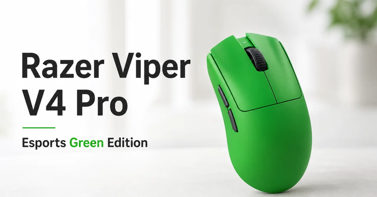 Razer Viper V4 Pro Esports Green Edition のレビュー・口コミ評判と
