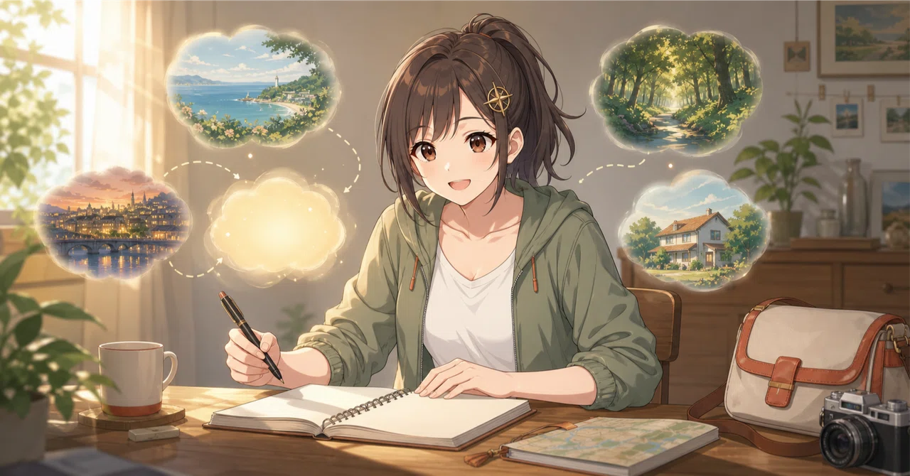 ひとり旅で予定を詰めすぎないために、出発前に確認している3つのこと|野々瀬こはる