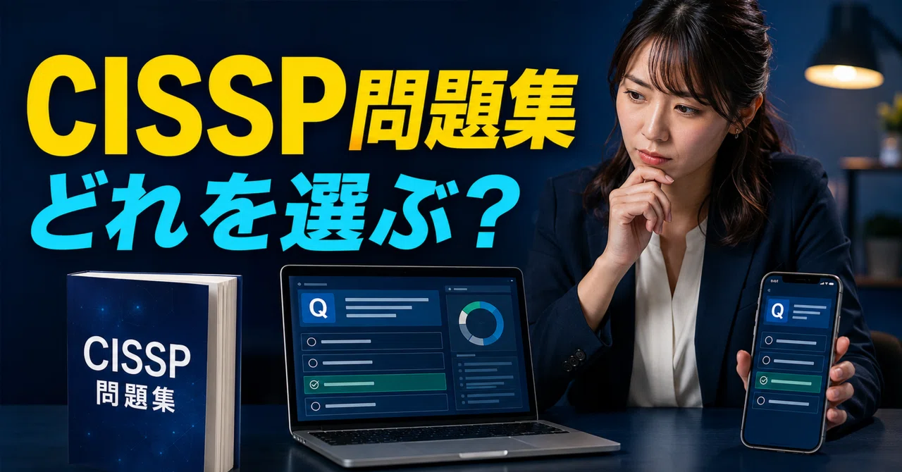 CISSP問題集おすすめ比較｜日本語・公式・Web教材の選び方｜ネスぺ社長