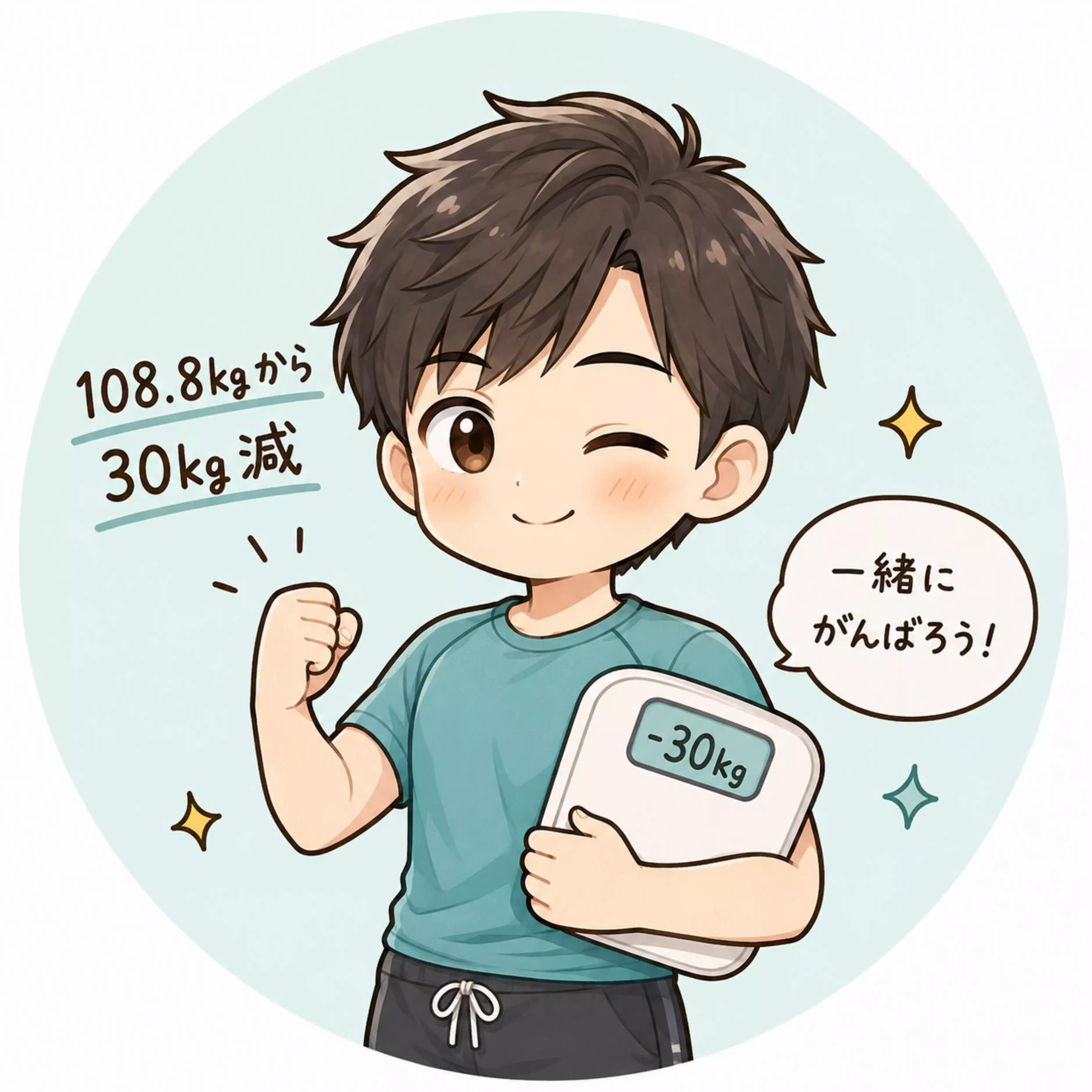 まる｜ズボラでも30kg痩せた