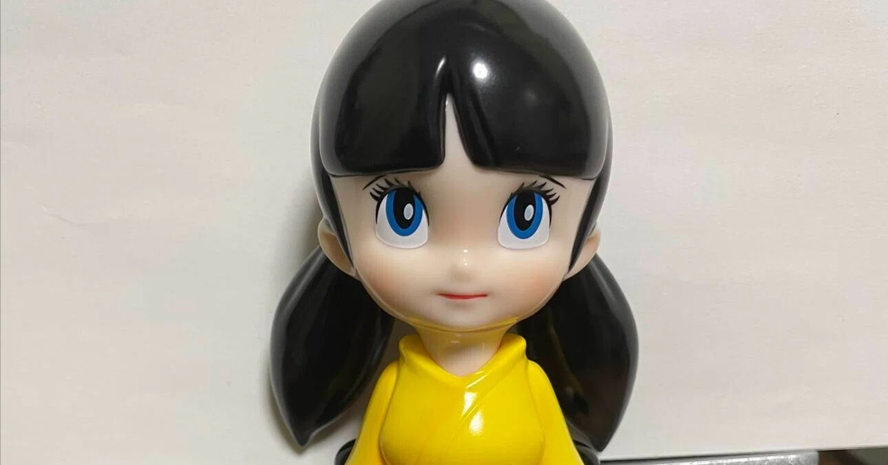 手塚治虫 ソフビ 白縫 不思議な童女 ALLOKTOYS BLACK HUMOUR ｜はす