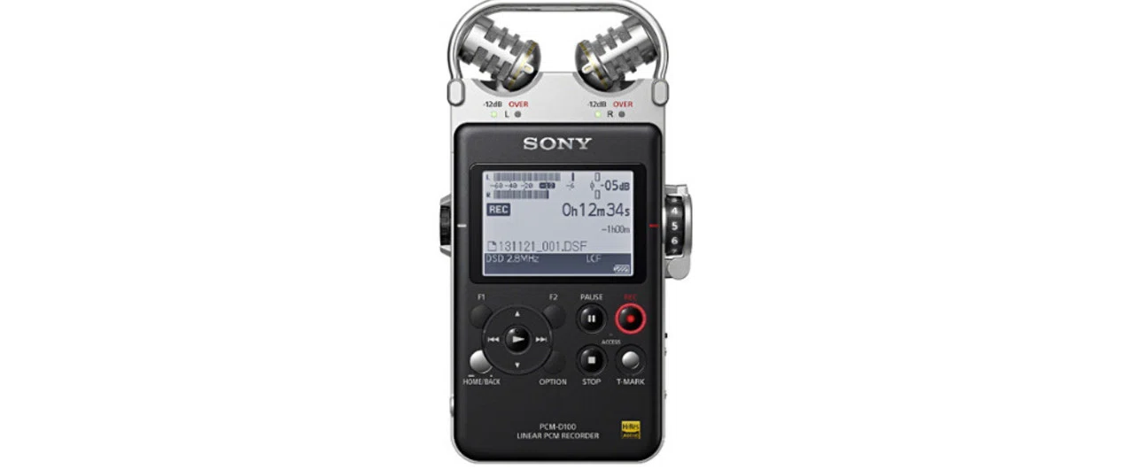 デジタルリニアステレオレコーダーPCM-D100｜橋本 尚久