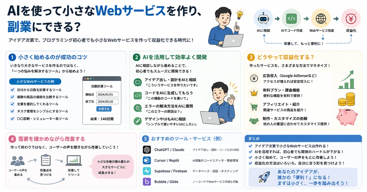 Can you use AI to build a small web service and turn it into a side ...