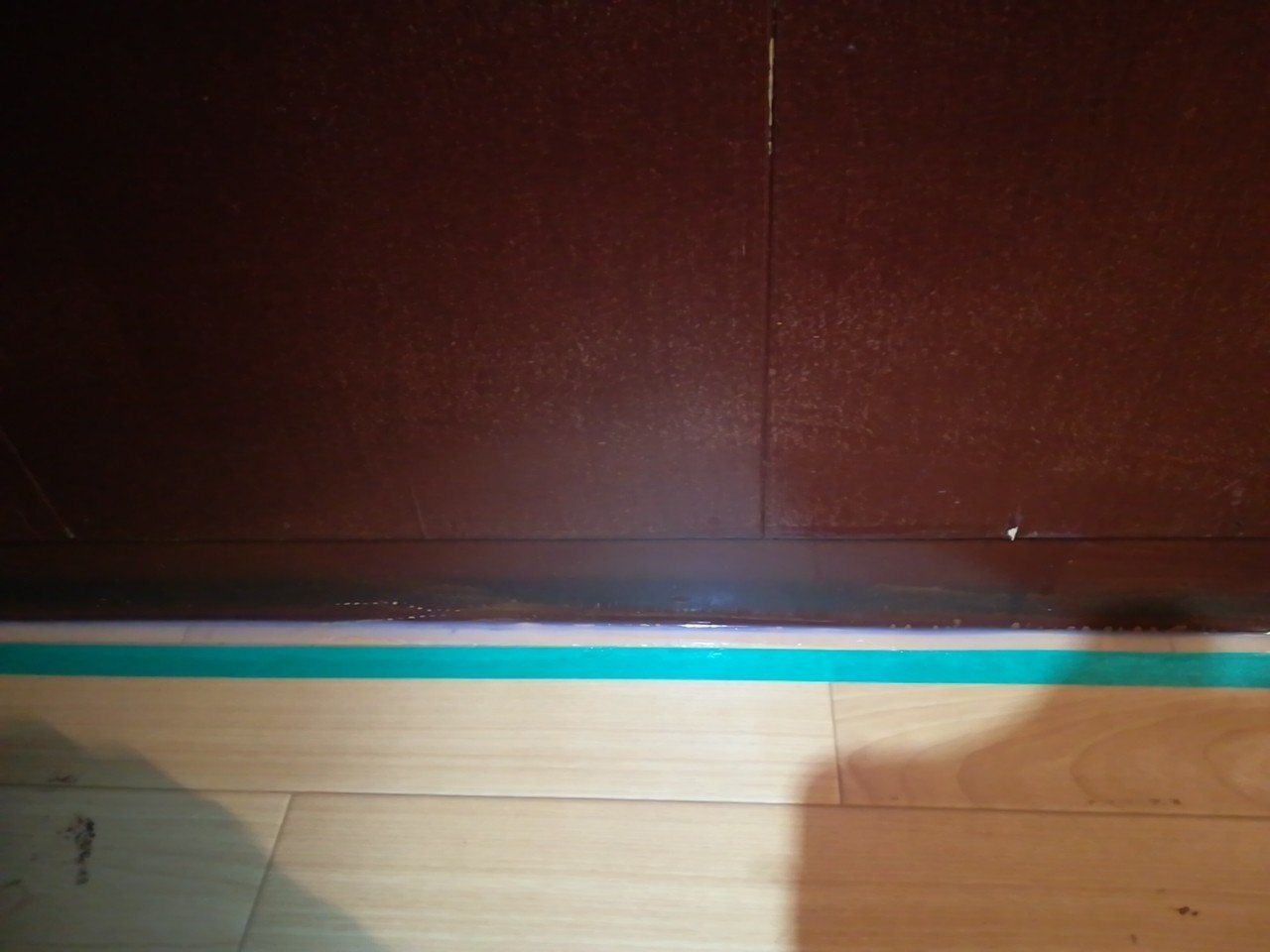 第242話 Diy クッションフロアと壁の間のコーキング ジョイフル大家 Note