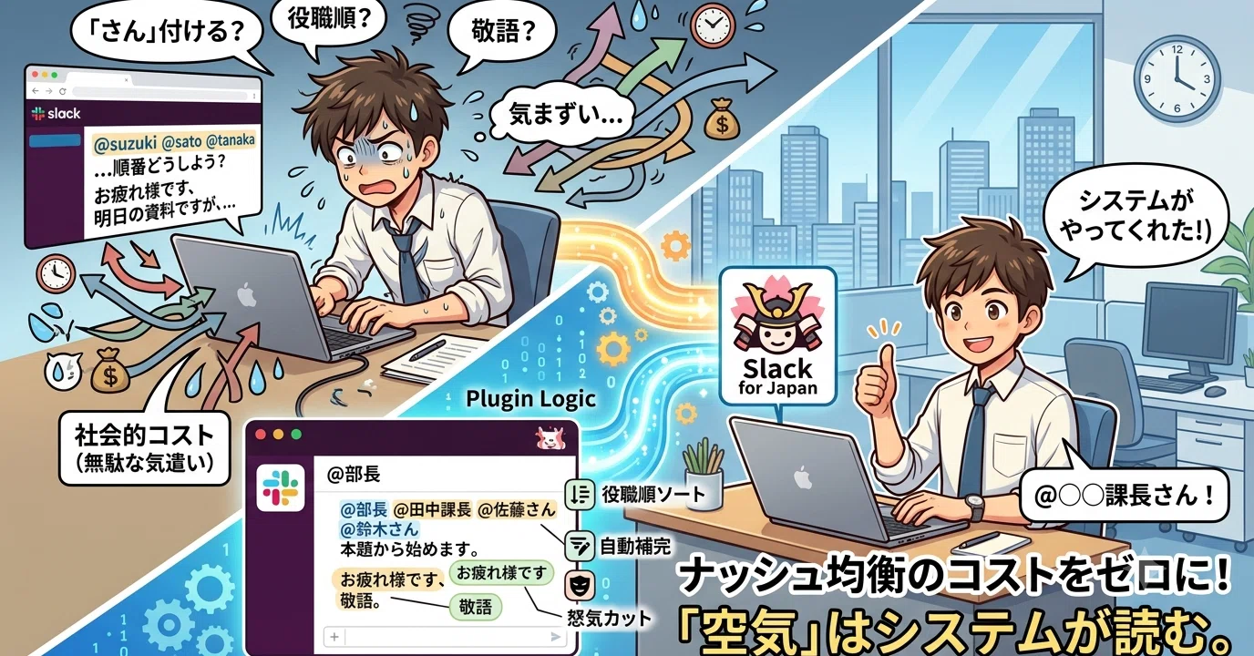 Slack for japan®の意外に難しい実装｜シニガミレコーズ｜意味と観測の