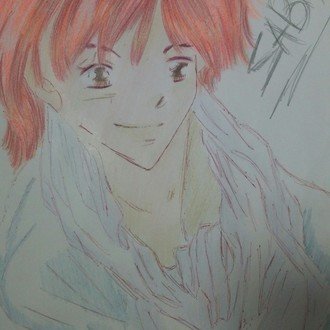 色鉛筆画 シャボン玉の中の精霊 Keep Sdarwin 28 Hiro Morikawa Note