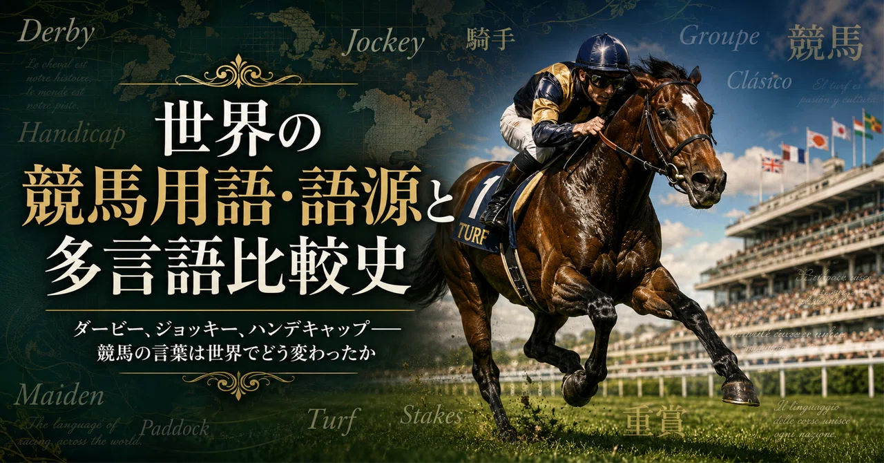 世界の競馬用語・語源と多言語比較史｜競馬関連の情報発信
