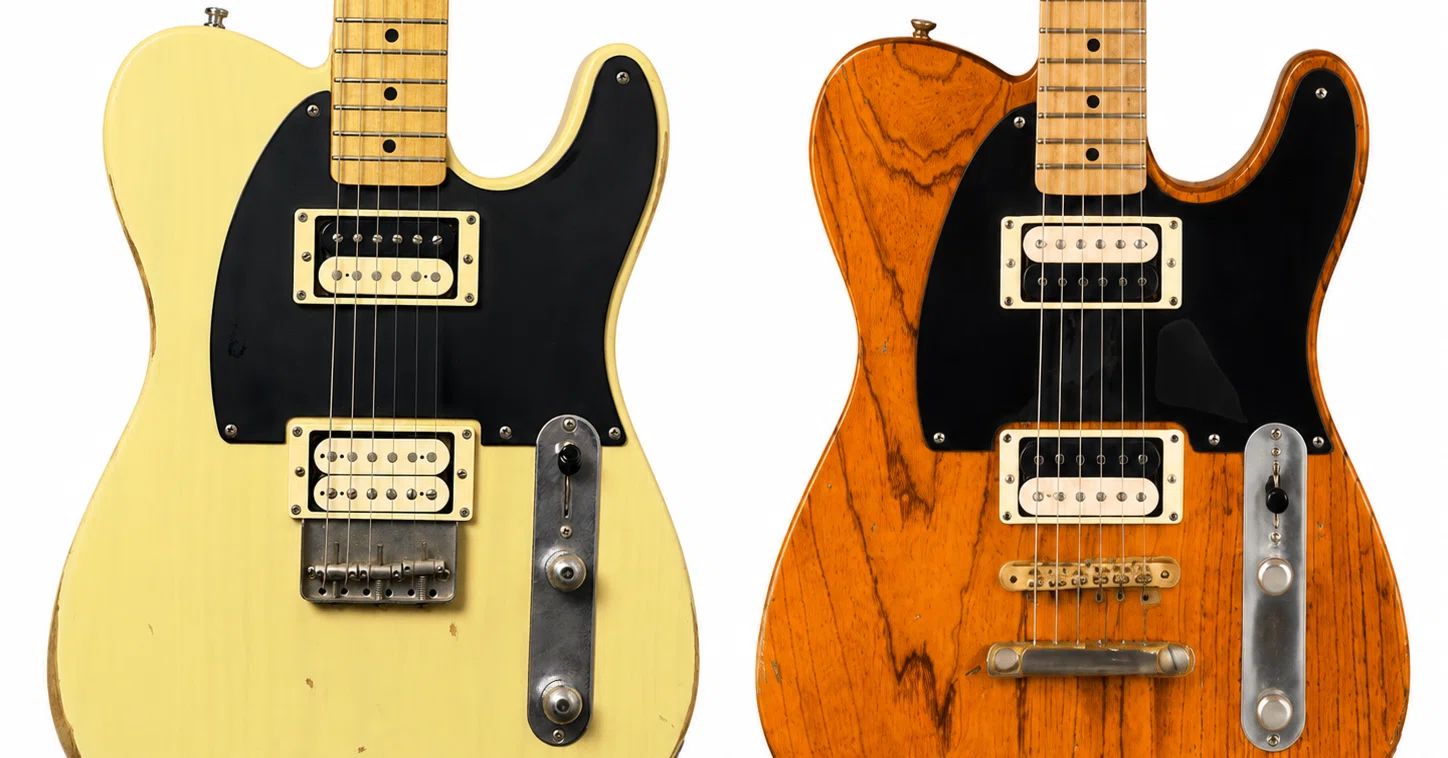 Fender Player Telecaster (GibsonハムPU搭載) Fender Player II Telecaster HHで作るTele-Gib｜CustombuckerとJB