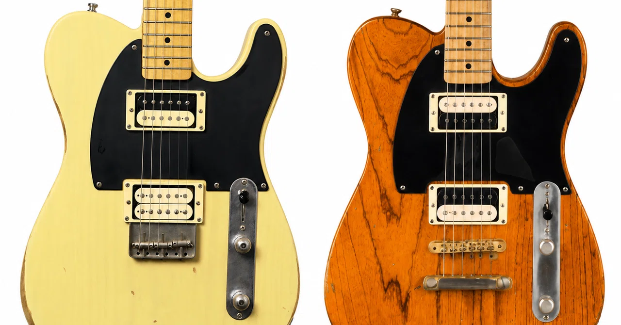 Fender Player Telecaster (GibsonハムPU搭載) Fender Player II Telecaster HHで作るTele-Gib｜CustombuckerとJB