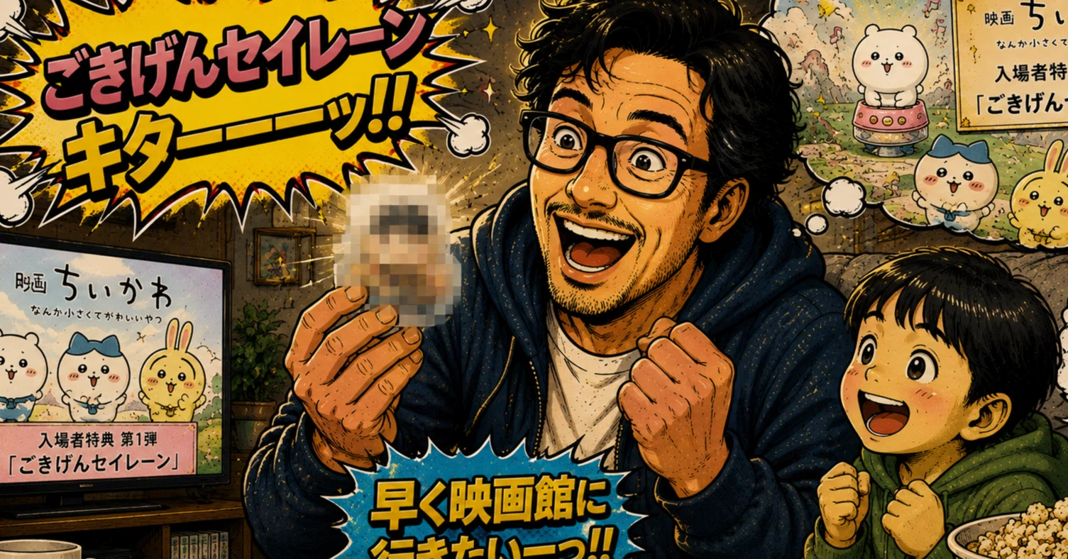 衝撃】映画『ちいかわ』来場者特典第3弾「ごきげんセイレーン」が