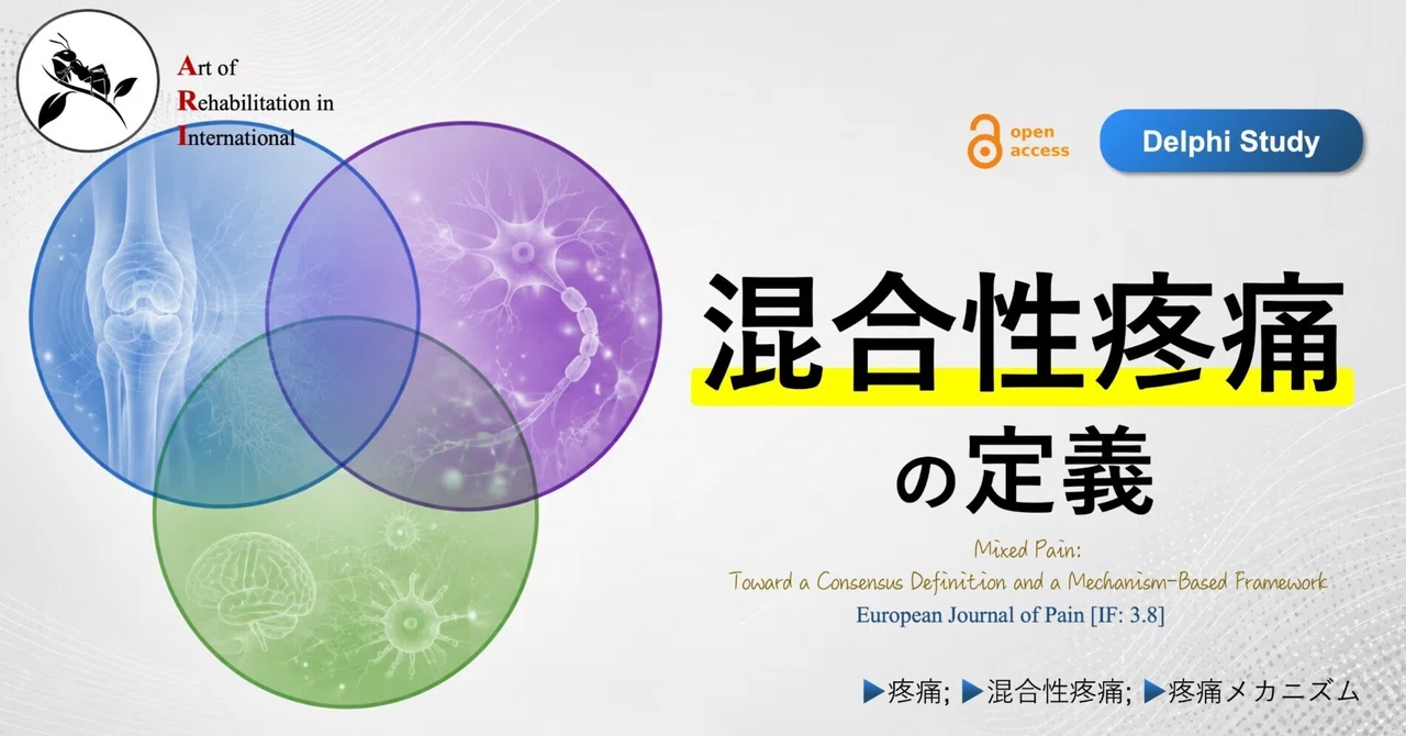 混合性疼痛の定義｜Super Human | 理学療法士／保健学博士 Ph.D.