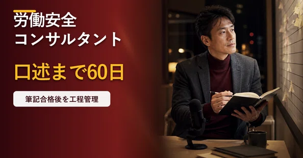 労働安全コンサルタント試験｜筆記・記述・口述の解答手順｜資格を楽に