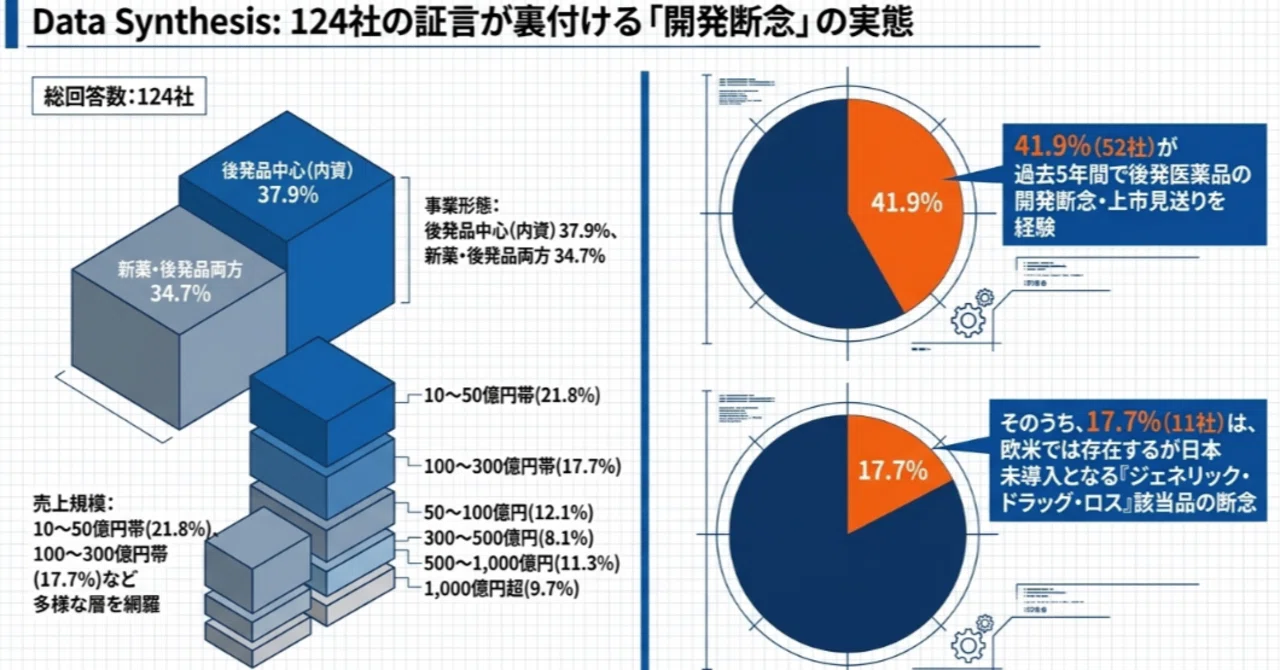 Challenges in Generic Drug Supply: 40% of Companies Abandon Development