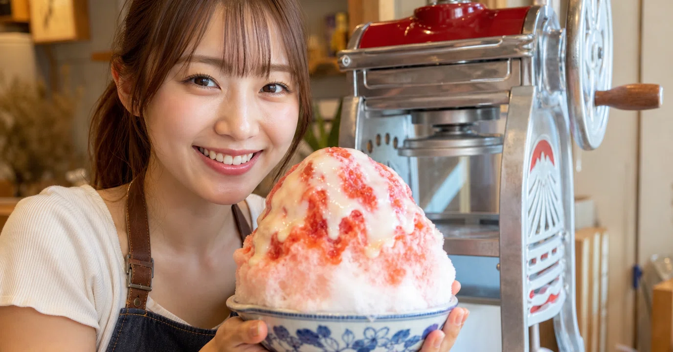 知るメモ｜【初雪】｜最強のかき氷機！～なぜシャリシャリではない