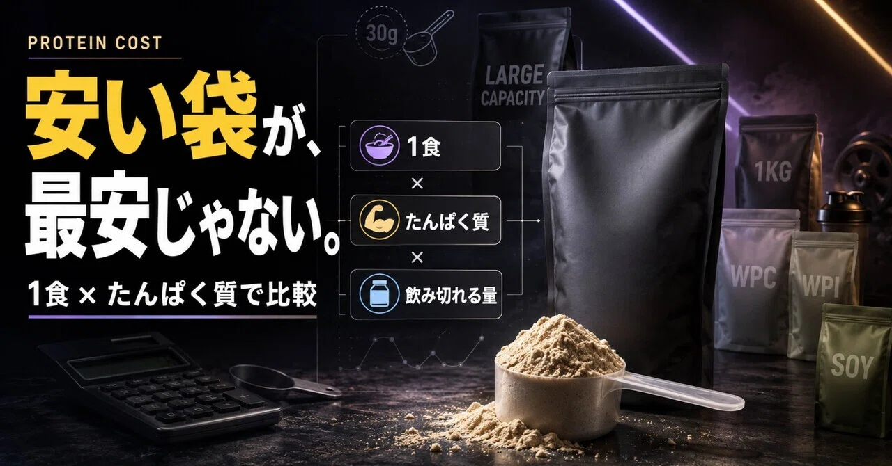 プロテイン コスパ 最強
