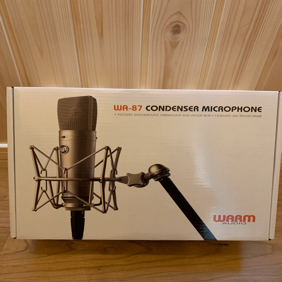 【今月限定価格】WA-87 付属品完備　WARM AUDIOコンデンサーマイク WARM AUDIO ( ウォームオーディオ ) WA-87 R2B コンデンサーマイク