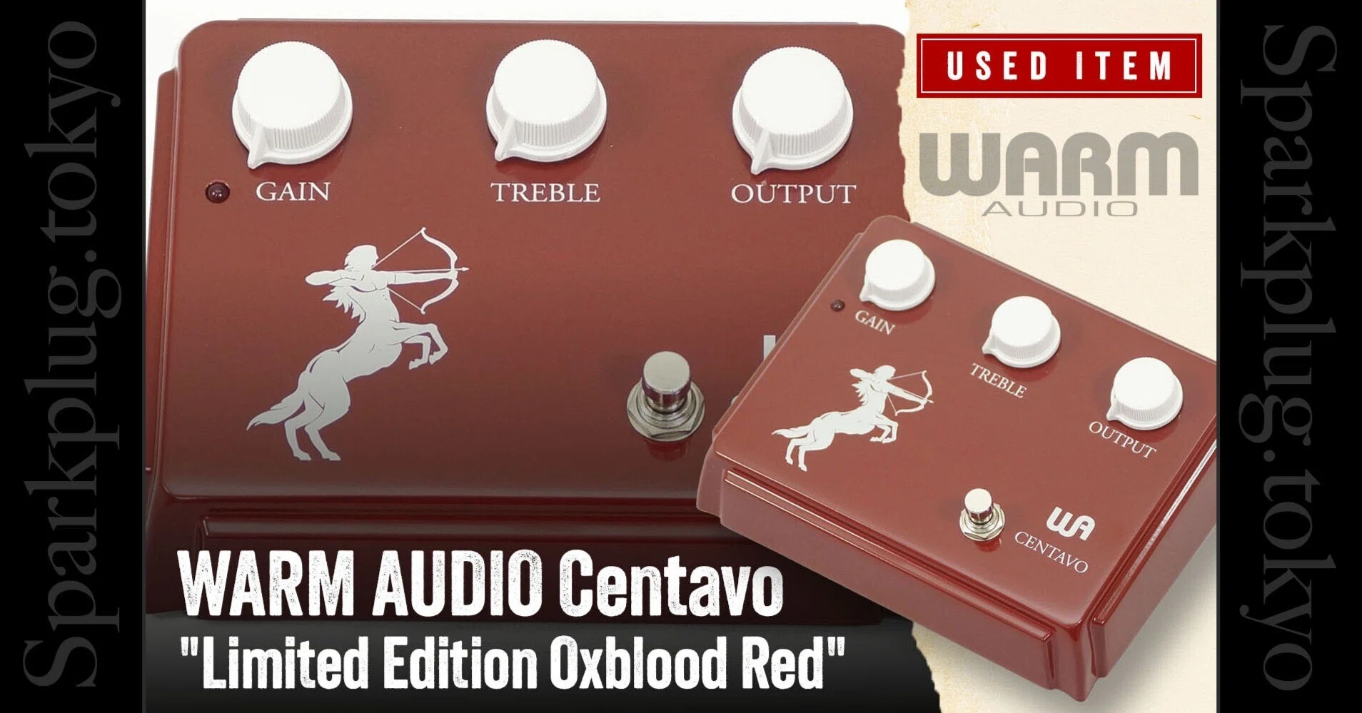限定カラー WARM AUDIO CENTAVO LimitedEdition 特選中古品！国内では入手困難な「WARM AUDIO Centavo」の特別限定